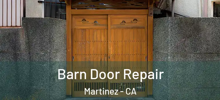  Barn Door Repair Martinez - CA