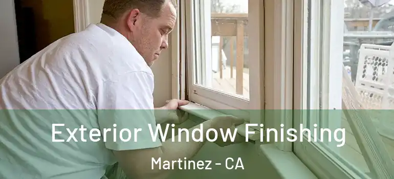  Exterior Window Finishing Martinez - CA
