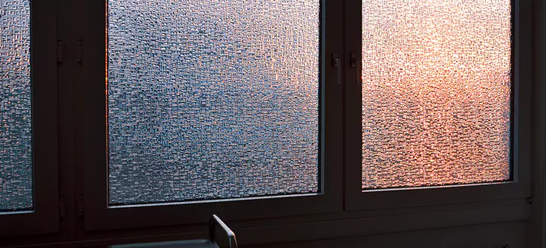 Frosted Glass Window Replacement in Martinez, CA
