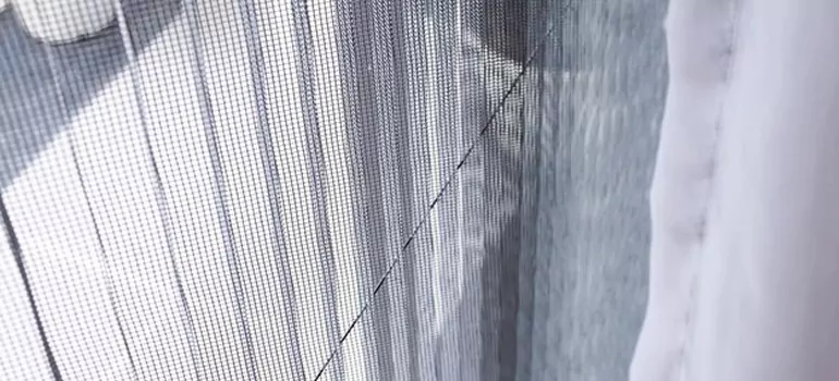 Fixing Screen Window Mesh in Martinez, CA