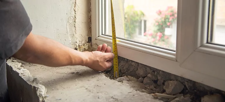 Window Sill Without Apron in Martinez, CA