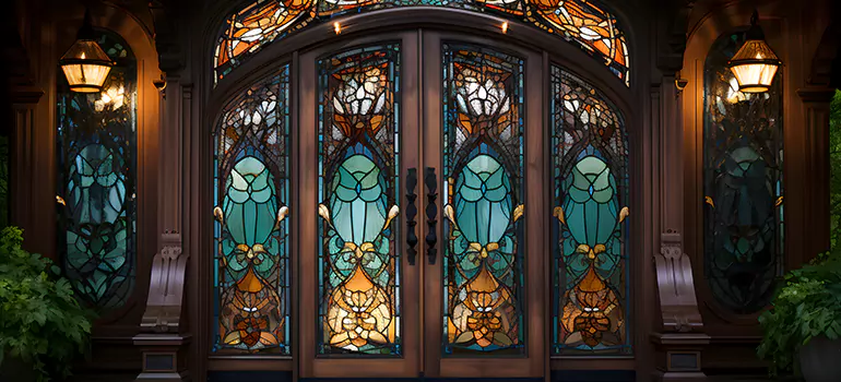Wrought Iron Storm Door in Martinez, CA