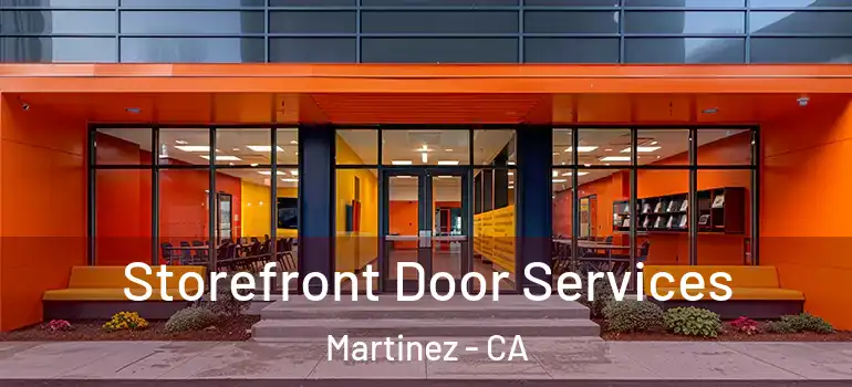  Storefront Door Services Martinez - CA