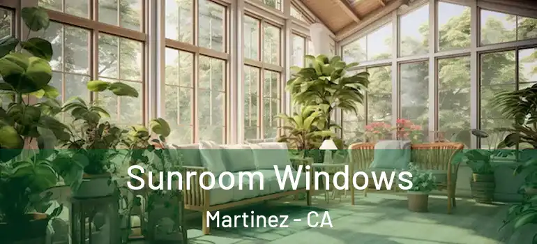  Sunroom Windows Martinez - CA